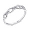 Кольцо из серебра с фианитами (арт. 7501/5987) – изображение 1
