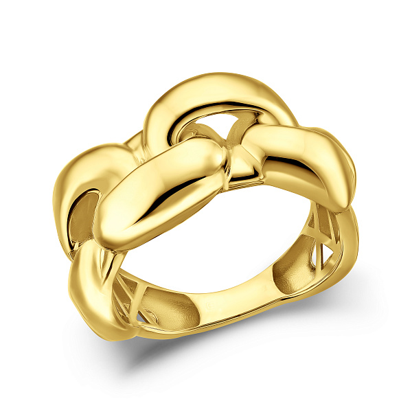 Массивное золотое кольцо Francelli Цепь (арт. 140970ж) – изображение 1