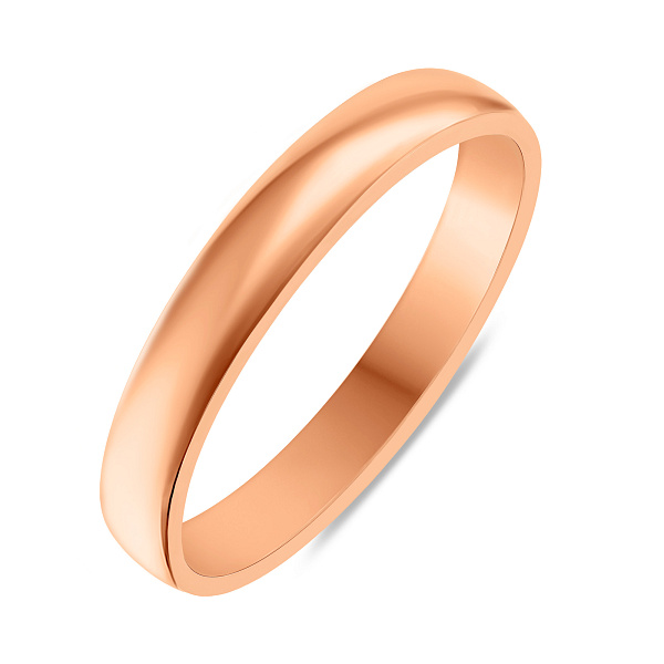 Обручальное кольцо классическое золотое (арт. 239209) – изображение 1