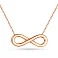 Золотое колье "Бесконечность" (арт. 352292) – изображение 1