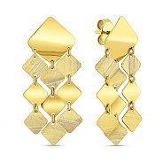 Золотые серьги с подвесками Francelli (арт. 1092056ж)