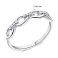 Кольцо из серебра с фианитами (арт. 7501/5987) – изображение 2