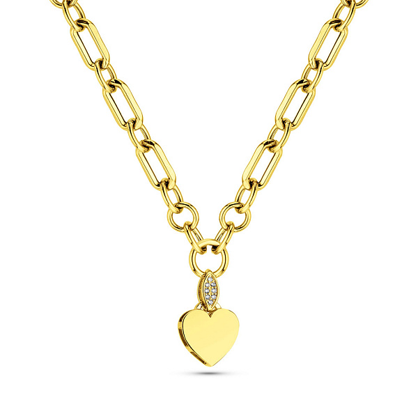 Кольє з золота з фіанітами (арт. 352682ж) – зображення 1