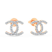 Фото Золотые серьги с бриллиантами (арт. Т011603020)