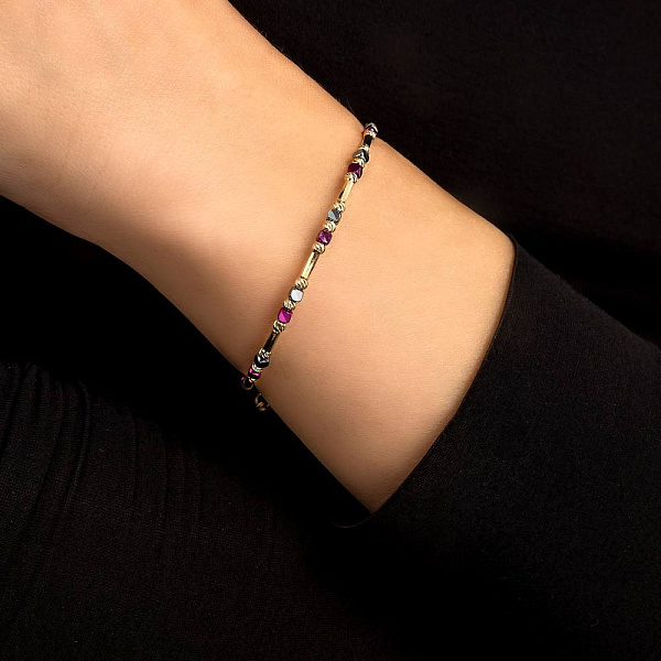 Браслет из желтого золота Francelli (арт. 3261231ждмлн) – изображение 3