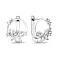 Сережки срібні Квіти з фіанітами (арт. 7502/10180) – зображення 1