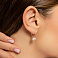 Серьги из красного золота с жемчугом (арт. 2192068101) – изображение 3