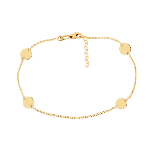 Браслет "Монеты" из золота (арт. 324428/5ж) – изображение 1