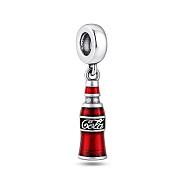Фото Серебряный подвес-шарм Cola (арт. 7903/4588ек)
