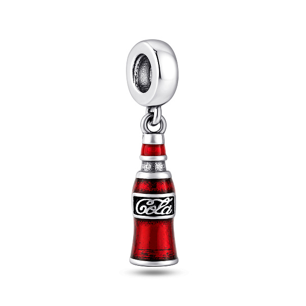 Серебряный подвес-шарм Cola (арт. 7903/4588ек) – изображение 1