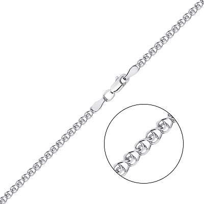 Цепочка из серебра плетения Лав (арт. 0302004)