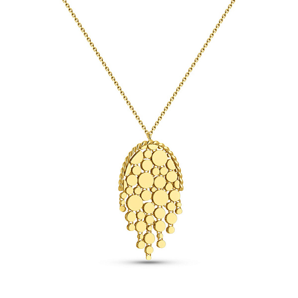 Кольє з жовтого золота Francelli (арт. 352714ж) – зображення 1