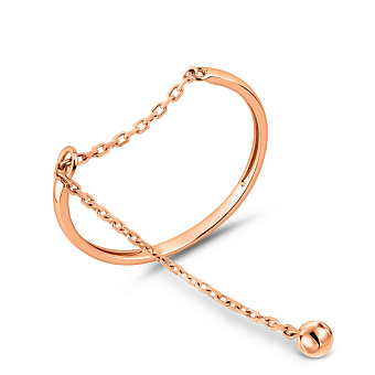 Фото Золота каблучка Fly з підвіскою (арт. 140039)