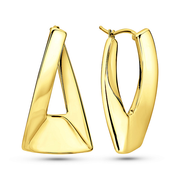 Серьги из желтого золота Francelli (арт. е1091745ж) – изображение 1