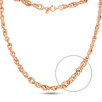 Фото Золоте кольє-ланцюг (арт. 352456)