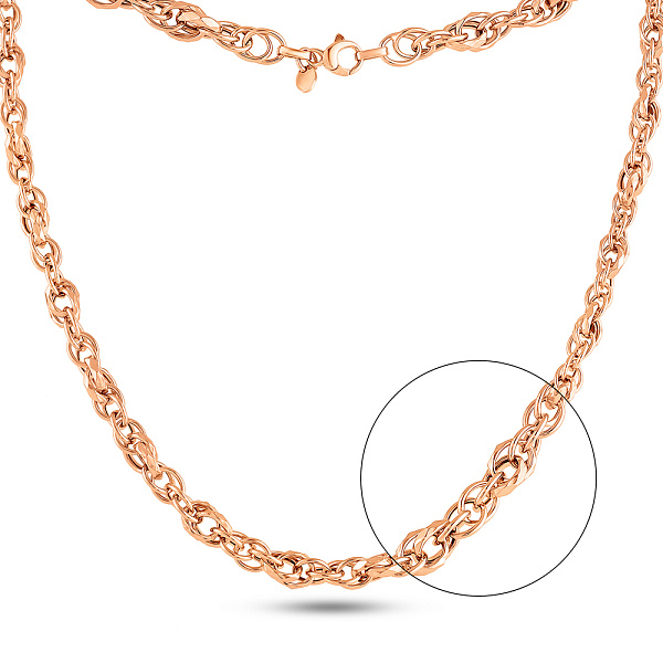 Золотое колье-цепь (арт. 352456) – изображение 1