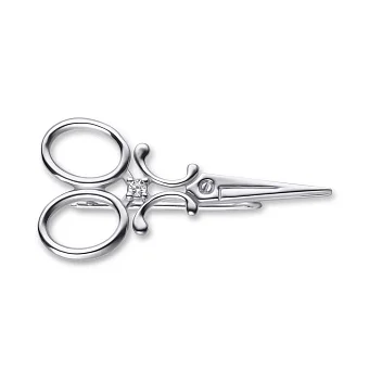 Срібна брошка Trendy Style з фіанітом (арт. 7505/7114р)