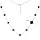 Серебряное колье с ониксом (арт. 7507/1188/7о) – изображение 2