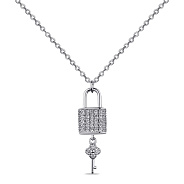 Фото Колье из серебра с фианитами (арт. 7507/1825)