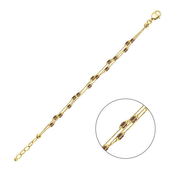 Браслет Francelli з жовтого золота (арт. 326423жкр) – зображення 1