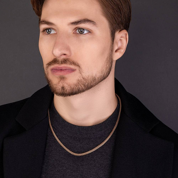 Золотий ланцюжок плетіння Пітон (арт. цр306141Д) – зображення 2