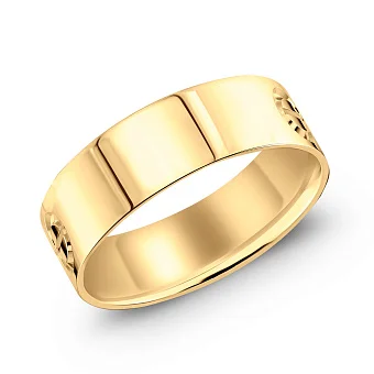 Кольцо из желтого золота (арт. 154923ж)