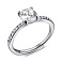 Серебряное кольцо с фианитами (арт. 7501/6966) – изображение 1