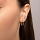 Серьги из красного золота (арт. 1101141) – изображение 2