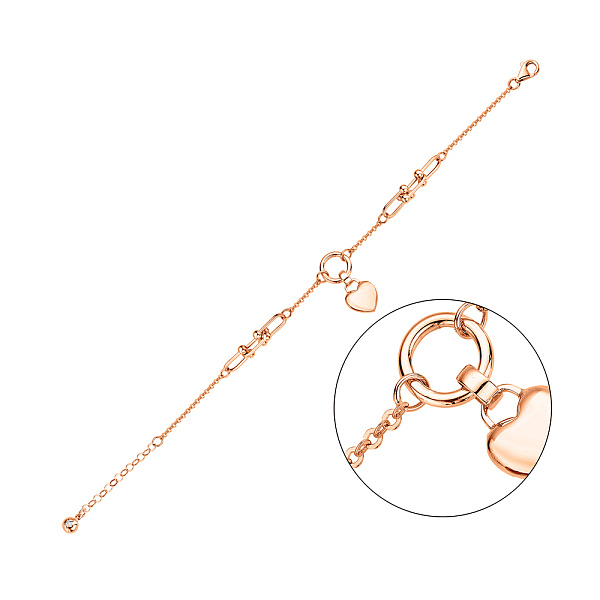 Браслет из золота с фианитом (арт. 326737П1) – изображение 1