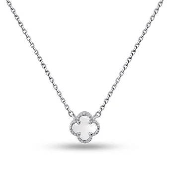 Кольє зі срібла з перламутром (арт. 7507/470/7п)