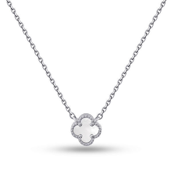 Кольє зі срібла з перламутром (арт. 7507/470/7п) – зображення 1