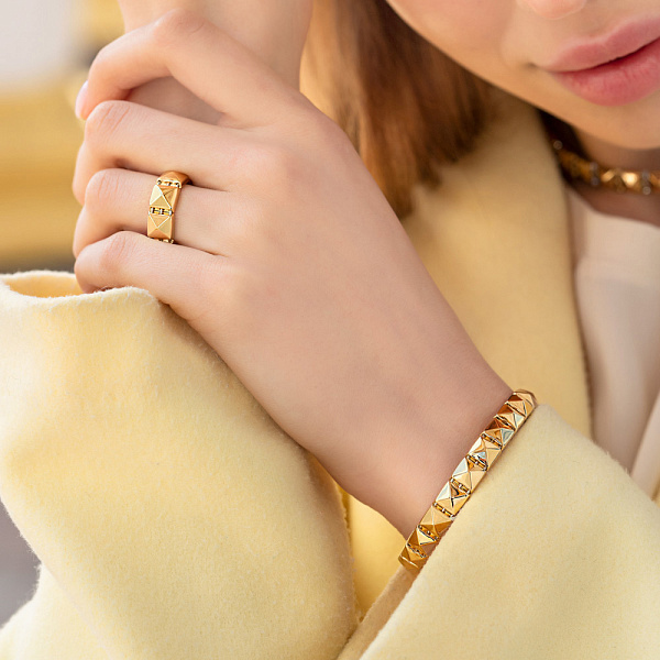 Браслет Francelli из желтого золота (арт. 326110ж) – изображение 3