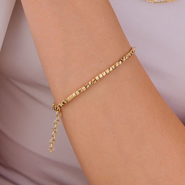 Золотой женский браслет Francelli на руку (арт. 323597ж) – изображение 2