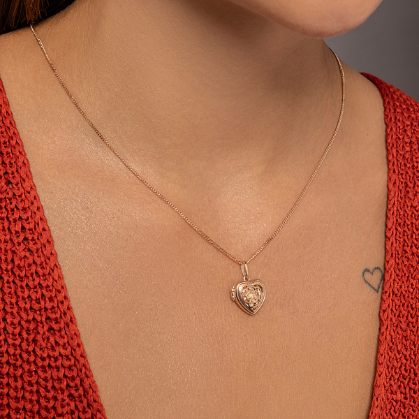 Кулон для фотографий открывающийся Сердце (арт. 4401043) – изображение 4