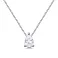 Кольє срібне "Крапля" з фіанітом (арт. 7507/1522) – зображення 1