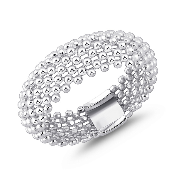 Широка каблучка без каменів (арт. 7501/2184065) – зображення 1