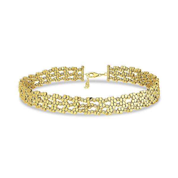 Колье Francelli с алмазной насечкой (арт. 353006ж) – изображение 1