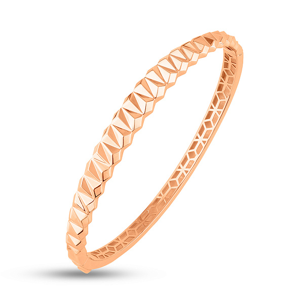 Жесткий браслет из красного золота (арт. 326805) – изображение 1