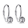 Серебряные серьги с фианитами (арт. 7502/3156/2) – изображение 1