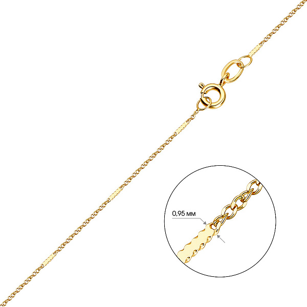 Цепь из желтого золота (арт. ц3018801ж) – изображение 3
