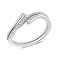 Серебряное кольцо с фианитами (арт. 7501/8008) – изображение 1