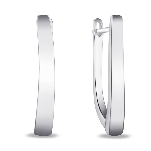 Сережки из серебра (арт. 7502/4159) – изображение 1