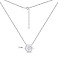Серебряное колье с фианитами (арт. 7507/1756) – изображение 3