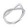 Серебряное кольцо с фианитами (арт. 7501/8197) – изображение 1