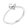 Серебряное кольцо с фианитами (арт. 7501/6131) – изображение 2