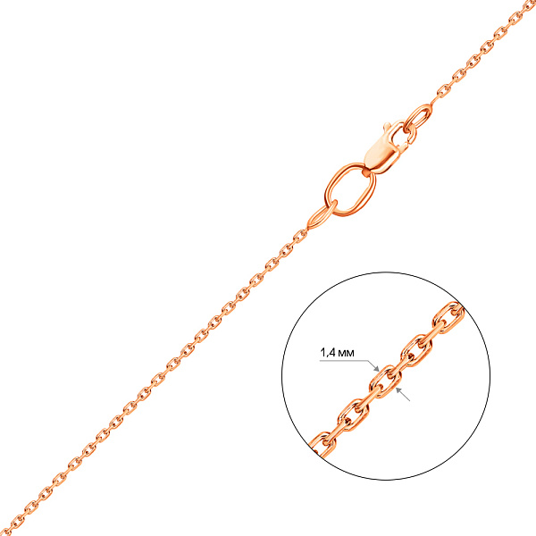 Золотий ланцюжок Якірного плетіння (арт. 306201) – зображення 2
