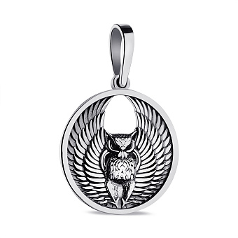 Фото Подвес из серебра с чернением (арт. 7903/2150)