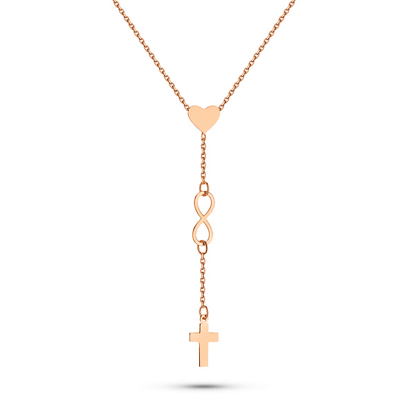 Золотое колье-галстук (арт. 352762) – изображение 1