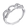 Серебряное кольцо с фианитами (арт. 7501/6415) – изображение 1