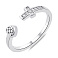 Серебряное кольцо с фианитами (арт. 7501/7005) – изображение 1